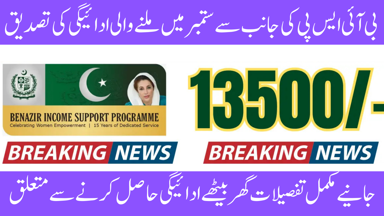 Verification of BISP 8171 September 2025: Determine Who Is Eligible and Who Is Not for Payment of 13,500